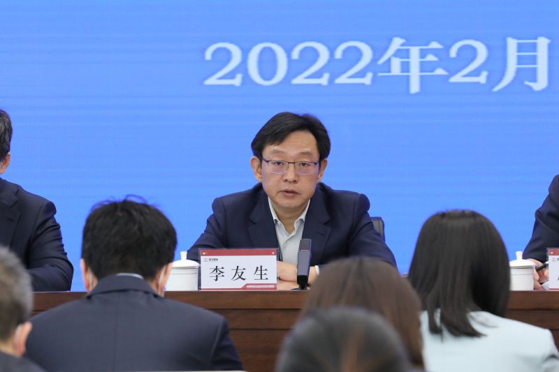李友生為金年會混改全體員工講授黨課1_副本